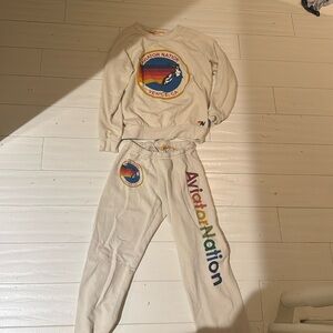 Aviator nation matching set